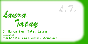 laura tatay business card